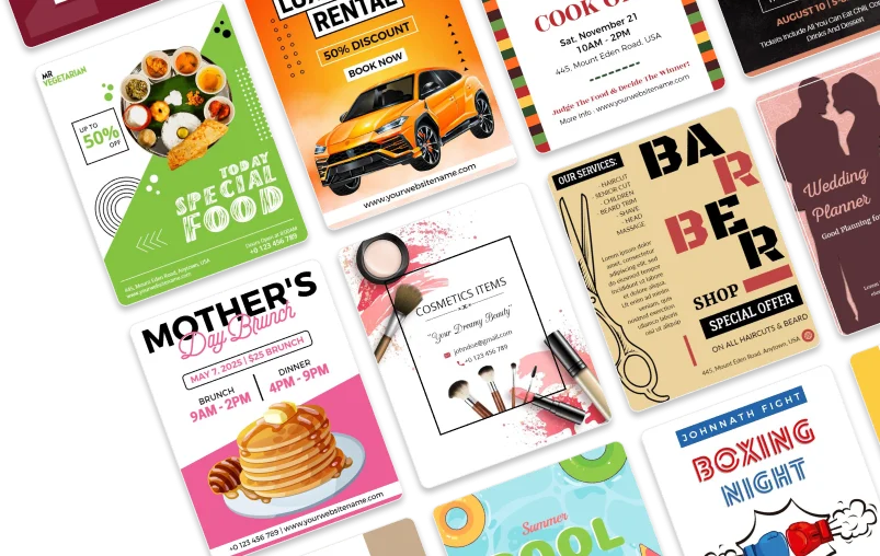 Create Food Brochures