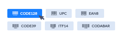  Choose a barcode type